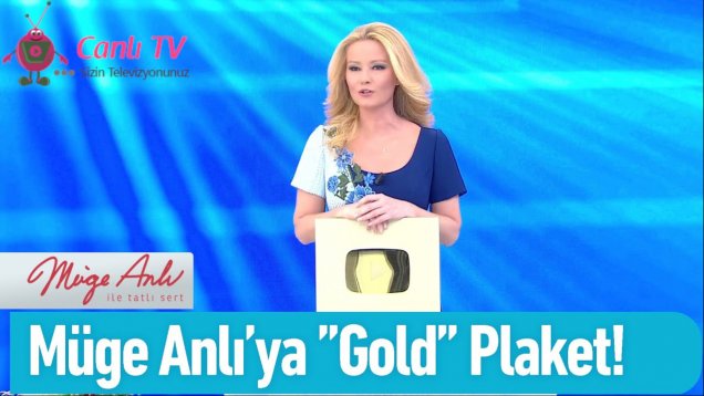 Müge Anlı’ya Bir Ödül De Youtube’dan Geldi!